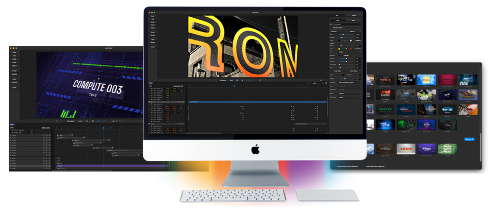 Motion graphics software